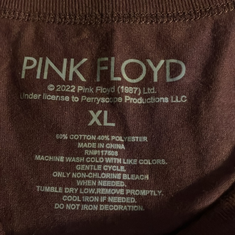 Pink Floyd The Dark Side Of The Moon Cotton Blend Shirt - Picture 3 of 3